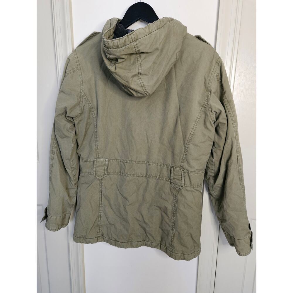 Stussy Hooded Insulated Military Coat Size M - Picture 2 of 10